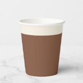 Sock Monkey Smile(jongen) Papieren Bekers (Achterkant)