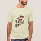 Sock Monkey Soccer Tshirts en Gifts (Voorkant)