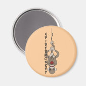 Sock Monkey Spider Monkey Magnet Locker (Voorkant / Achterkant)
