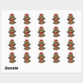 Sock Monkey Sticker (Vel)