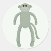 Sock Monkey Stickers (Voorkant)