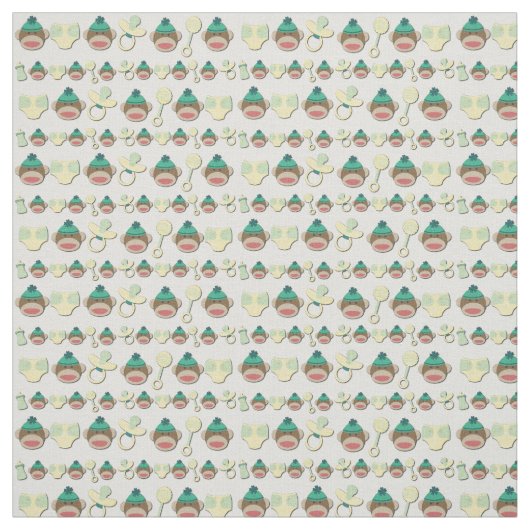 Sock Monkey Stof (Swatch)