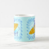 Sock Monkey Surfer-mok Koffiemok (Center)