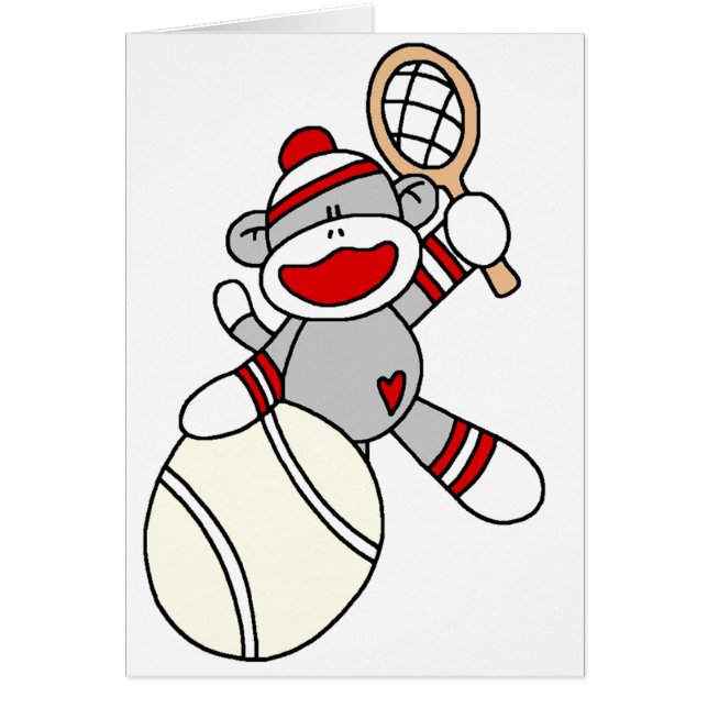 Sock Monkey Tennis (Voorkant)