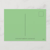 SOCK MONKEY THANKSGIVING EN PUMPKIN PIE FEESTDAGENKAART (Achterkant)