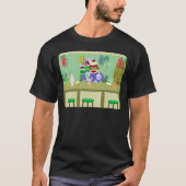 Sock Monkey Tiki Bar T-shirt (Voorkant)