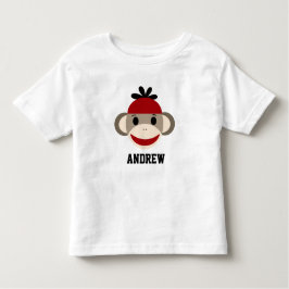 Sock Monkey Toddler Shirt