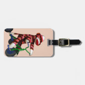 Sock Monkey Tricycle Bagagelabel (Voorkant horizontaal)