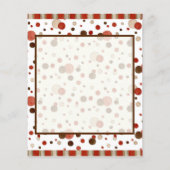 Sock Monkey, Tricycle, Boy Baby shower Advice (Achterkant)