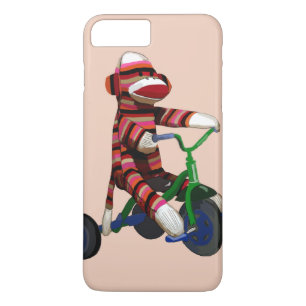 Sock Monkey Tricycle iPhone 8/7 Plus Hoesje