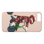 Sock Monkey Tricycle Case-Mate iPhone Case (Achterkant (Horizontaal))