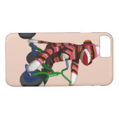 Sock Monkey Tricycle Case-Mate iPhone Case (Achterkant (Horizontaal))
