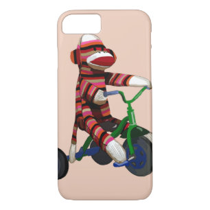 Sock Monkey Tricycle Case-Mate iPhone Case