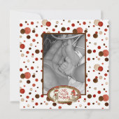 Sock Monkey, Tricycle, Jongen Aankondiging (Achterkant)