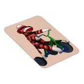 Sock Monkey Tricycle Magneet (Rechterzijde)