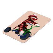 Sock Monkey Tricycle Magneet (Linkerzijde)
