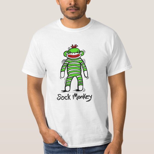 Sock Monkey Tshirt Oh ja! (Voorkant)