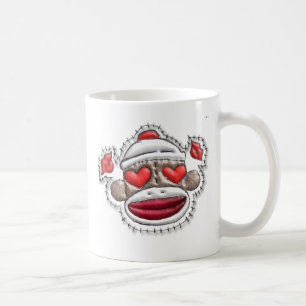Sock Monkey Valentijn Merchandise Koffiemok