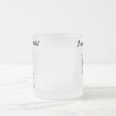 Sock Monkey verpleegster ik noem de showcadeautjes Matglas Koffiemok (Center)