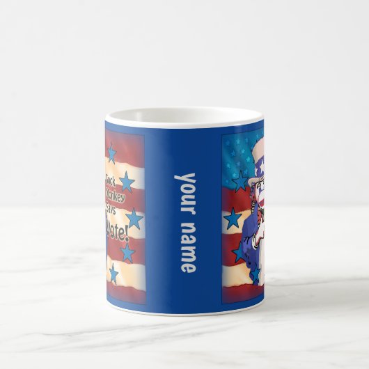 Sock Monkey Vote mok (Center)