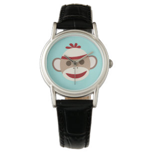 Sock Monkey Watch voor vrouwen Horloge
