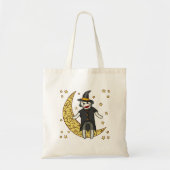 Sock Monkey Witch canvas tas (Voorkant)