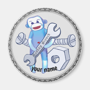 Sock Monkey Wrench mechanische magneet