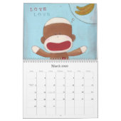Sock Monkeys Cale Kalender (Mar 2026)