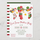 Sock Swap kerstfeest, feestdag Kaart (Voorkant / Achterkant)