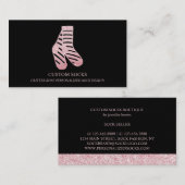 Sock Winkel Roze Goud Visitekaartje (Voorkant / Achterkant)