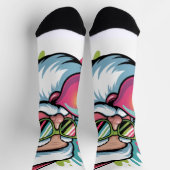 Socken mit Weihnachtsmotiv-Santa Claus Sokken (Top)