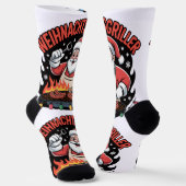 Socken mit Weihnachtsmotiv Sokken (Gebogen)
