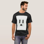Socket Easy Plug en Socket Couple Halloween Costu T-shirt (Voorkant volledig)