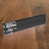 Socket-kreeften Naambordje (Zijkant)