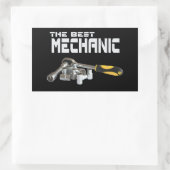 Socket-kreeften Rechthoekige Sticker (Tas)