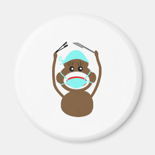 Socket Money General Chirgery—Schattig Magneet