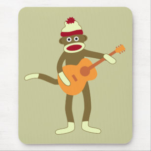 Socket Monkey Aoustic Guitar Muismat