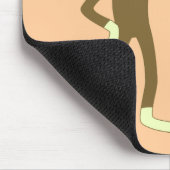 Socket Monkey  Comic Speech Bubble Muismat (Hoek)