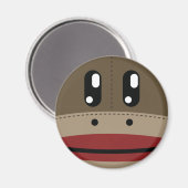 Socket Monkey Face Producten Magneet (Voorkant / Achterkant)