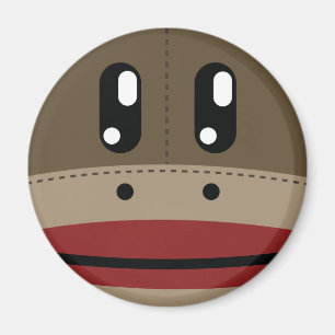 Socket Monkey Face-producten Magneet