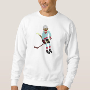 Socket Monkey Hockey Player Trui