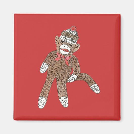 Socket Monkey magnet (Voorkant)