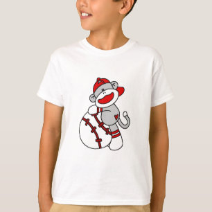 Socket Monkey met Baseball T shirten en cadeaus T-shirt