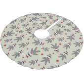 Socket Monkey met kerstmis met kerstmis met kerstm Kerstboom Rok (Gekanteld)