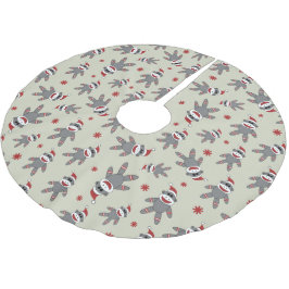 Socket Monkey met kerstmis met kerstmis met kerstm Kerstboom Rok