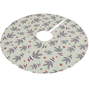Socket Monkey met kerstmis met kerstmis met kerstm Kerstboom Rok