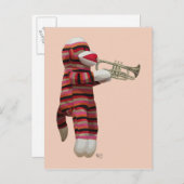 Socket Monkey-spelcomputer 2 Briefkaart (Voorkant / Achterkant)