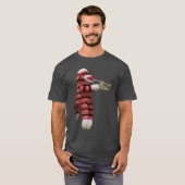 Socket Monkey-spelcomputer 2 T-shirt (Voorkant volledig)