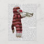 Socket Monkey-spelcomputer Briefkaart (Voorkant)