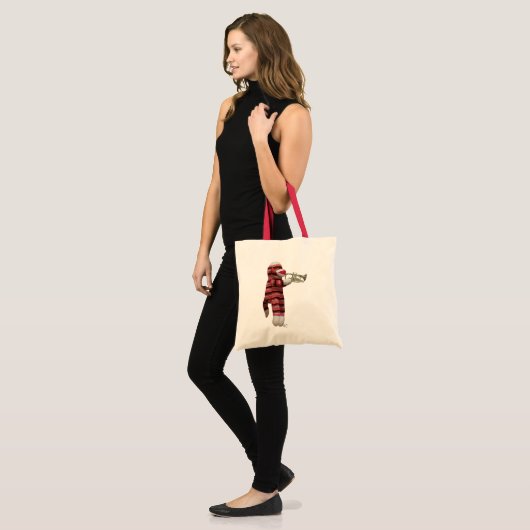 Socket Monkey-spelcomputer Tote Bag (Voorkant (model))